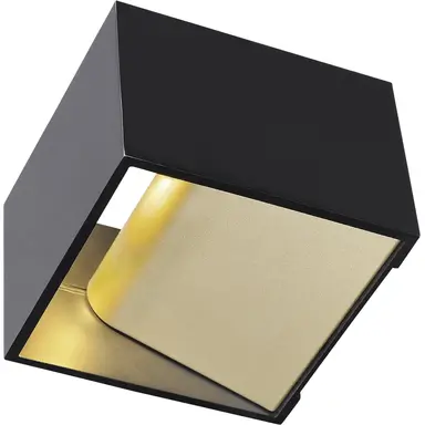 SLV 1000638 logs in led zwrt/messing 1xled