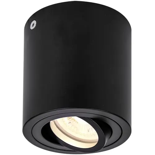 SLV 1002010 triledo plafondlamp zwart 1xgu