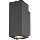 SLV 1003418 wandarmatuur opbouw  7,8W LEDENOLA Square up/down s antraciet outdoor IP65
