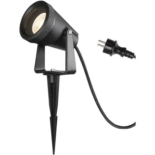 SLV 1004757 grondspot - prikspot SAMRINA SP zwart 1xGU10 IP65 outdoor