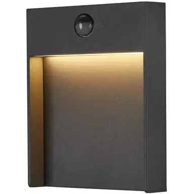 SLV 1002954 flatt sensor antraciet 1xled 3