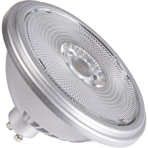 SLV 1005279 QPAR111 GU10 LED lichtbron 12,5W 3000K CRI90 zilver 30gr.