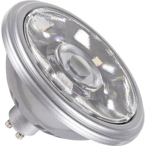SLV 1005278 QPAR111 GU10 LED lichtbron 12,5W 3000K CRI90 zilver 10gr.