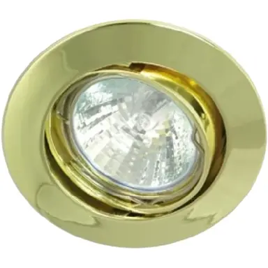 Rutec SPOT 200 GOUD inbouwspot kantelbaar excl. fitting en lichtbron IP20 goudkleurig