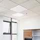 Masterwatt 880121350 Raster 2.0 RF infrarood verwarmingspaneel 400 Watt voor systeem plafond bedienbaar met draadloze thermostaat