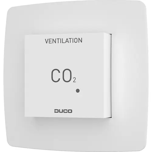 Duco 0000-4637 CO2 Ruimtesensor zonder bediening RF/Wired wit