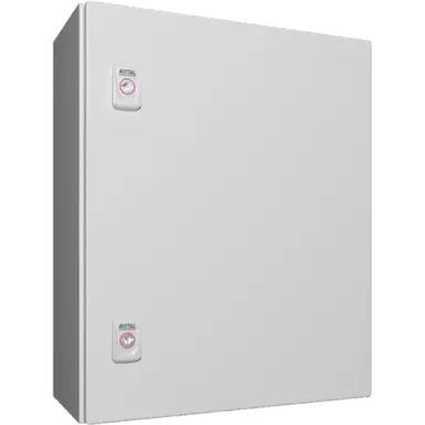 Rittal 1045000 AX wandkast met deur 400x500x210mm plaatstaal RAL 7035
