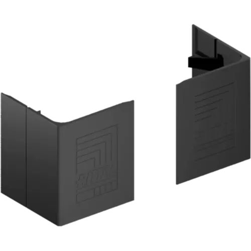 Rittal 5051161 VX afdekkap sokkel 100 mm zwart