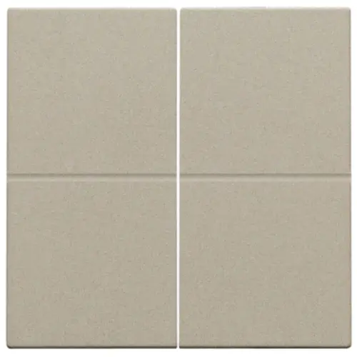 Niko 157-00060 tweevoudige toets voor draadloze wandzender champagne coated