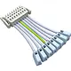 Opple 531098007500 lichtlijn eindaansluiting feed-in connector 7-aderig wit