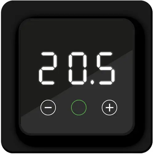 MAGNUM WIFI THERMOSTAAT F32 WiFi-thermostaat voor elektrische vloerverwarming incl. vloersensor zwart