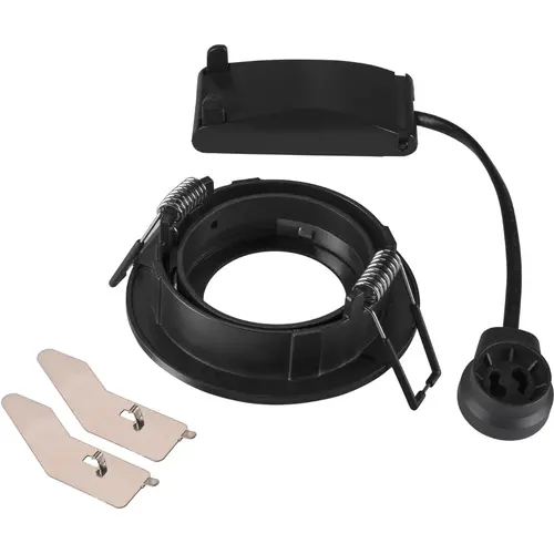 SLV 1007369 NEW TRIA 68 inbouwspot kantelbaar GU10-fitting max.10W excl. lichtbron IP20 zwart