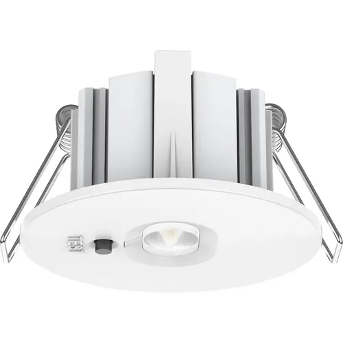 Opple 572005000100 Noodverlichting Inbouw-/Opbouwspot Ø55mm 3W 260lm 6500K 150° Nood 3u