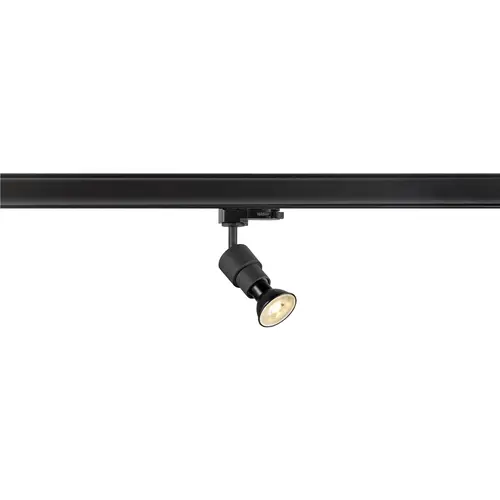SLV 1008359 PURI 2.0 Basic railspot 3-fase GU10 6W draaibaar zwenkbaar zwart IP20