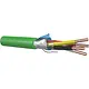 Dynamic JYSTY DCA1X4X0.8R100 buskabel netbus 4-aders 0.8mm dca-s2d0a3 6mm groen 100 meter