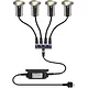 SLV 1008841 Trail Lite 60 vloerinbouwarmatuur set van 4 LED 5W 3000K RVS IP44