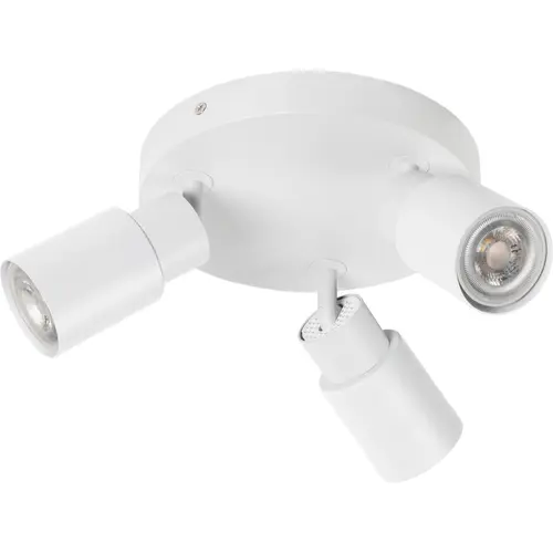 SLV 1008334 PURI 2.0 Tube opbouw wand- en plafondarmatuur rond max. 3x 6W GU10