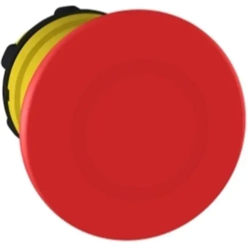 Schneider ZB5AT84 Harmony XB5 kop 40mm noodstop 22mm druk/trekontgrendeling rood