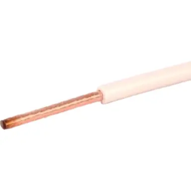 Donne VD ECA 2.5 WT VD draad 2,5 mm² wit 100 meter ECA klasse-1 massief