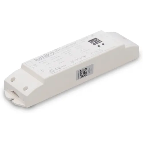 Klemko LD-CV50W-TW-DA Lumiko 860612 LED-driver constante spanning 24V 50W TW 2CH DALI-2 IP20