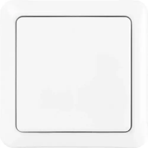 KlikAanKlikUit AWST-8900 draadloze wandschakelaar 1-voudig wit IP20