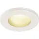 SLV 1001165 Dolix Out plafond inbouwarmatuur met mat glas GU10-fitting rond IP65 wit excl. lichtbron