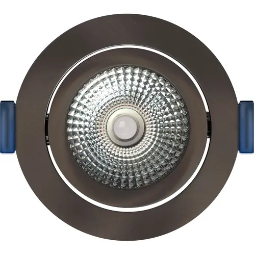 EcoDim ED-10104 LED-inbouwspot IP54 dimbaar 75mm rond 2700-3000K dim-to-warm gun metal