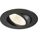 SLV 1007426 NEW TRIA® 68 plafondinbouwlamp 1800-3000K 60° IP20 rond zwart