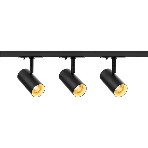 SLV 1007673 noblo led spot set 3 x 19W 2700k 32° met 1-fase rail dimbaar zwart