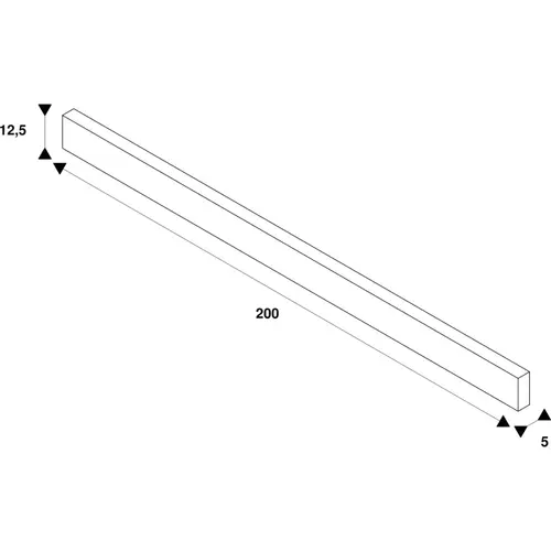 SLV 1007673 noblo led spot set 3 x 19W 2700k 32° met 1-fase rail dimbaar zwart