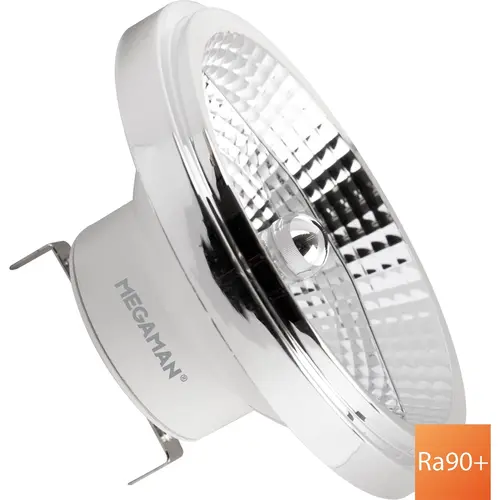 Megaman MM12856 LED-lamp AR111 G53 12V 9,5W 850lm 2700K dimbaar CRI90 45° wit