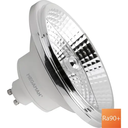 Megaman MM12857 LED-lamp AR111 GU10 9,5W 950lm 2700K dimbaar CRI90 45° wit