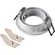 SLV 1007333 new tria 68 inbouwring rond ip20 wit excl. lichtbron