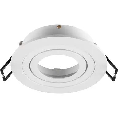 SLV 1007342 NEW TRIA 75 inbouwring rond IP20 wit excl. lichtbron