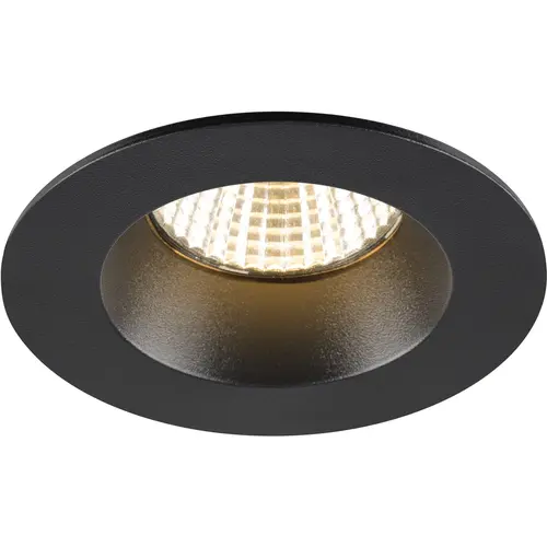 SLV 1007408 new tria 68 inbouwspot 3000k 38° zwart ip20/ip65