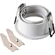 SLV 1007453 NEW TRIA 68 plafondinbouwring verdiept wit IP20 excl. lichtbron