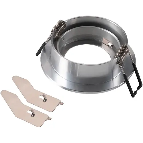 SLV 1007335 NEW TRIA 68 plafondinbouwring rond aluminium IP20 excl. lichtbron