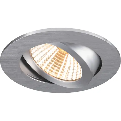 SLV 1007335 NEW TRIA 68 plafondinbouwring rond aluminium IP20 excl. lichtbron