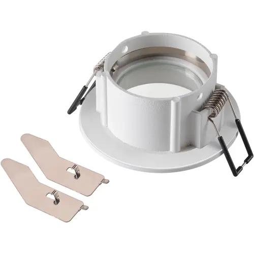 SLV 1007346 NEW TRIA 68 inbouwring rond IP65 wit excl. lichtbron
