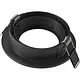 SLV 1007444 NEW TRIA 95 inbouwring aluminium zwart excl. lichtbron