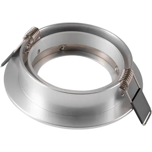 SLV 1007445 NEW TRIA 95 plafondinbouwring rond aluminium IP20 excl. lichtbron