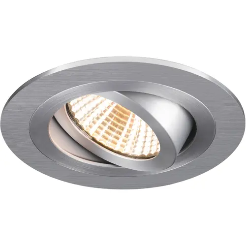 SLV 1007351 new tria 75 plafondinbouwring rond aluminium IP20 excl. lichtbron