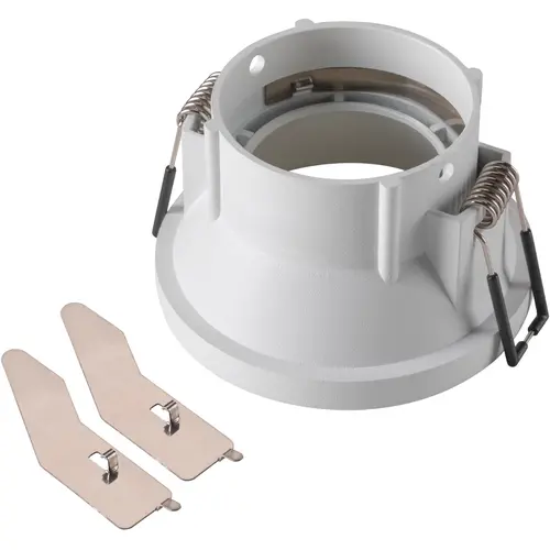 SLV 1007450 NEW TRIA 75 plafondinbouwring verdiept wit IP20 excl. lichtbron