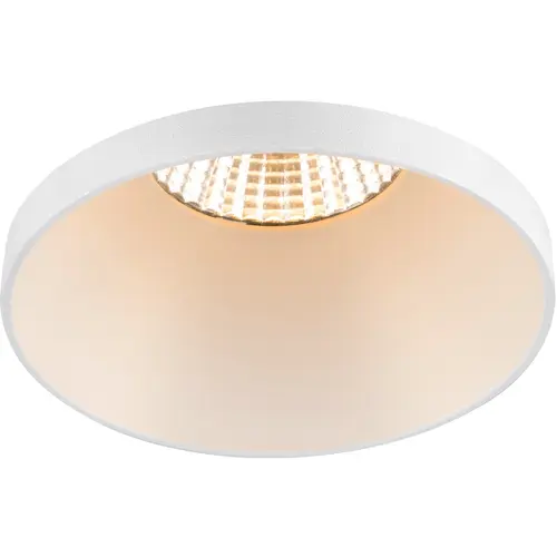 SLV 1007450 NEW TRIA 75 plafondinbouwring verdiept wit IP20 excl. lichtbron