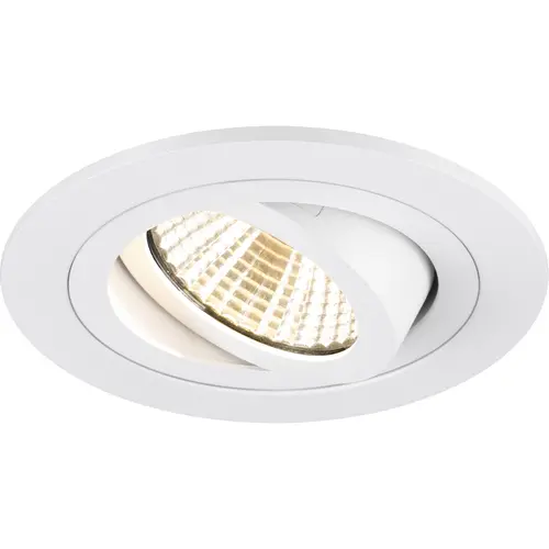 SLV 1007403 NEW TRIA 75 inbouwspot LED 8,3W 3000K 38° dimbaar wit IP20