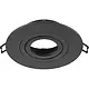 SLV 1007631 NEW TRIA 75 XL inbouwring zwart IP20 excl. lichtbron