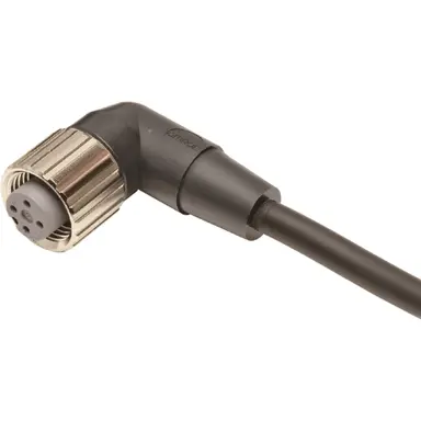 Omron XS2FM12PVC4A5M.1 M12 connector 4-pin haaks PVC schroefverbinding 5m kabel