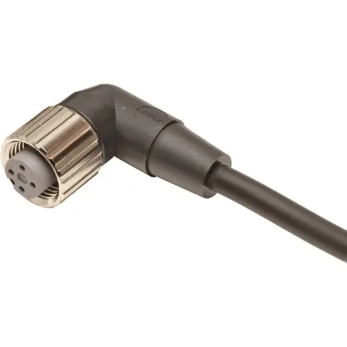 Omron XS2FM12PVC4A5M.1 M12 connector 4-pin haaks PVC schroefverbinding 5m kabel