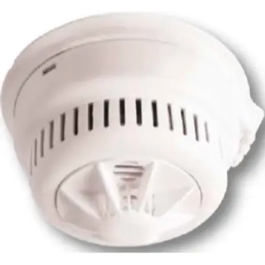 Firehawk FHN450BB hittemelder 230V met 3V back-up batterij