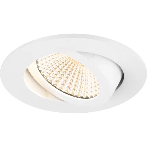 SLV 1007387 NEW TRIA 68 inbouwspot LED kantelbaar 8,3W 2700K IP20 wit
